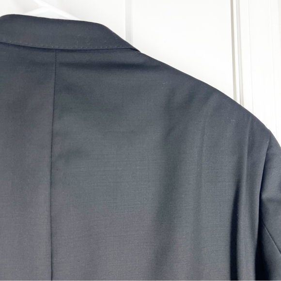 Lauren Ralph Lauren Men's Black Wool Suit Blazer Jacket Size 50L - Picture 7 of 12